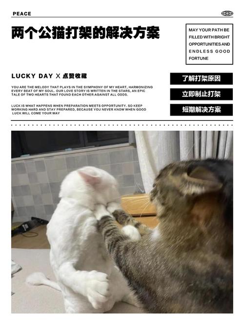 两只公猫打架处理办法