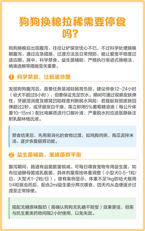 狗狗拉稀要禁食禁水吗