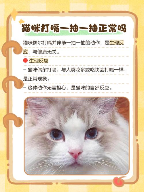 猫咪吃完饭后像打嗝一样身体一抽一抽的是怎么了?