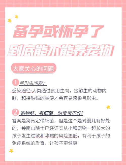 孕妇家里能不能养狗