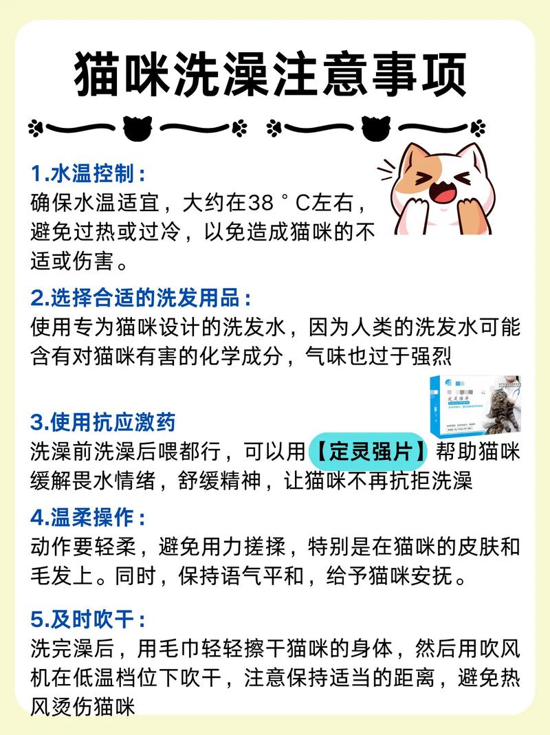 猫咪洗澡用多少度的水