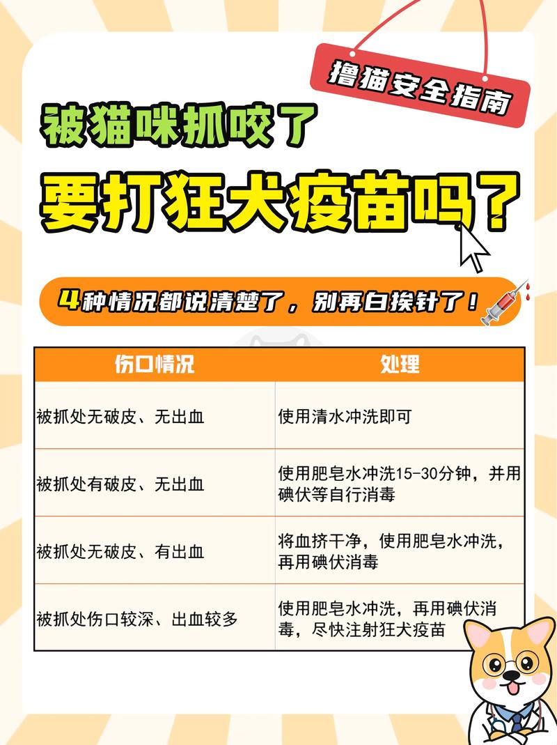 打过疫苗的猫咬人后需要打针吗