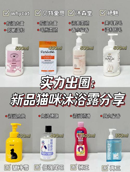 世界猫咪沐浴露什么牌子好?