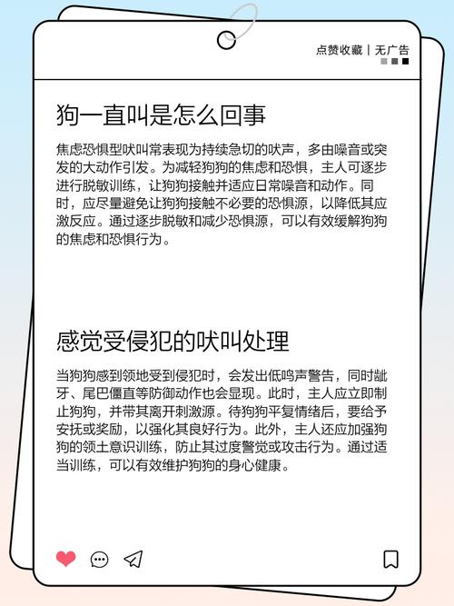 狗狗最近总是叽叽叽的叫是什么情况啊