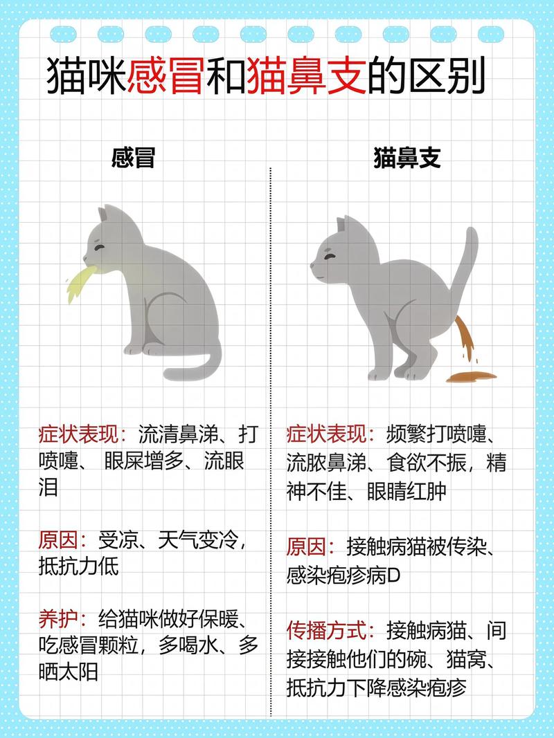 猫咪打喷嚏流鼻涕反复发作