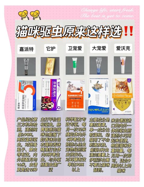 小猫吃什么打虫药?