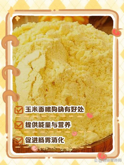 生玉米面粉用什么方法可以直接喂给狗狗吃啊