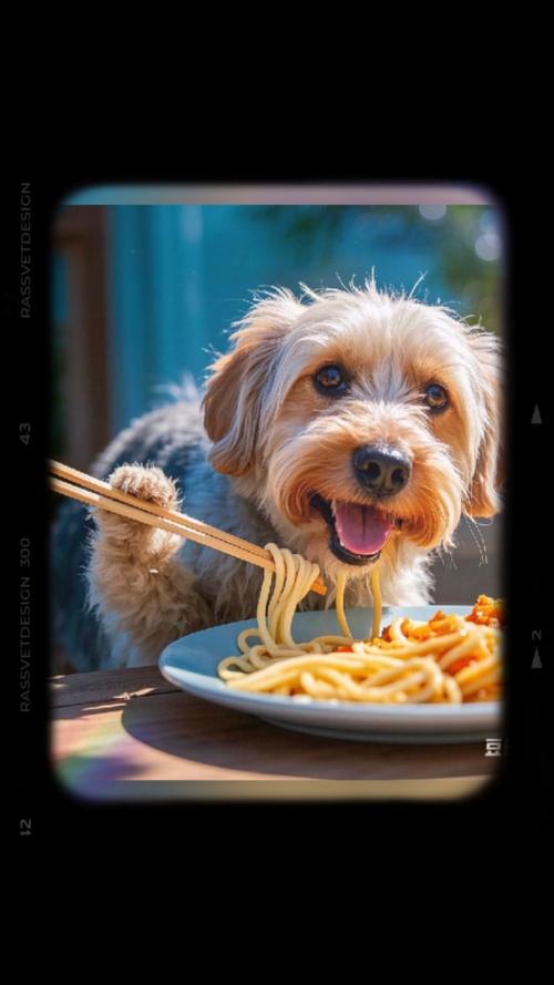 狗狗为什么这么喜欢吃面条