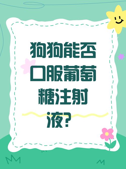 狗狗细小能给它喝点葡萄糖水吗