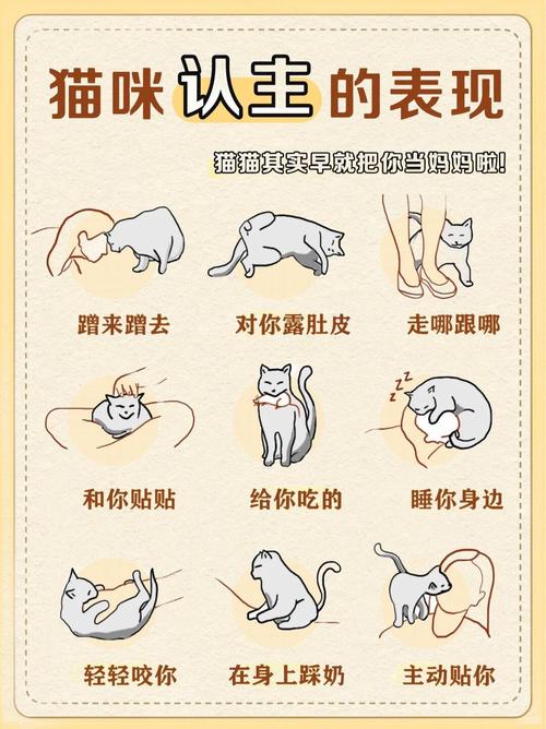 猫咪把你当做亲人,会有哪些行为?