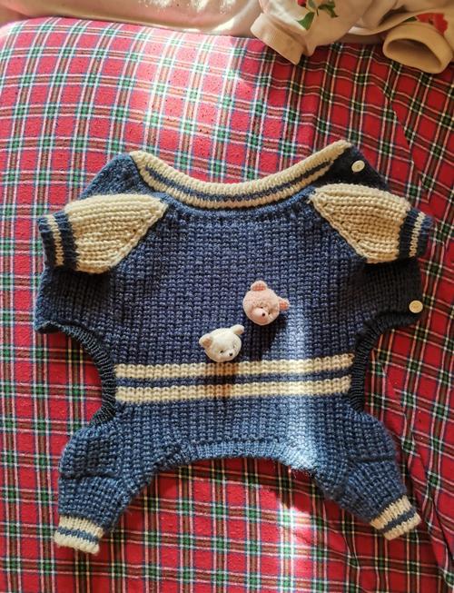 狗狗四脚毛衣编织法