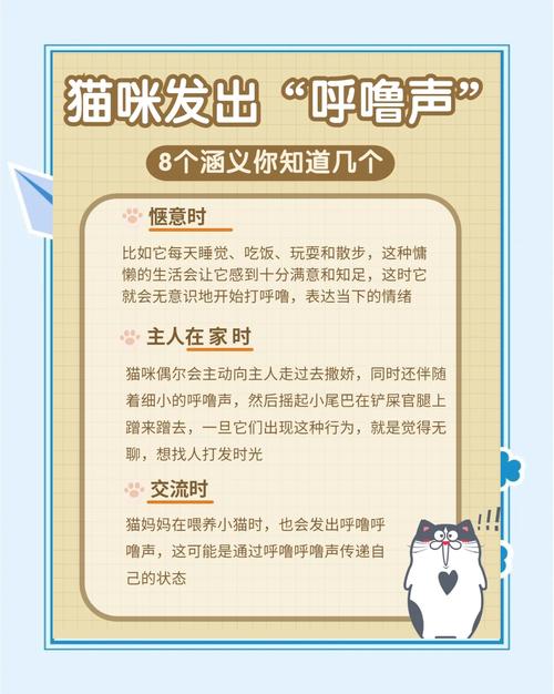 猫身体里发出咕咕声