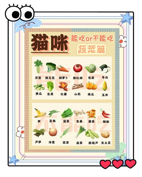 猫最爱吃的10种蔬菜
