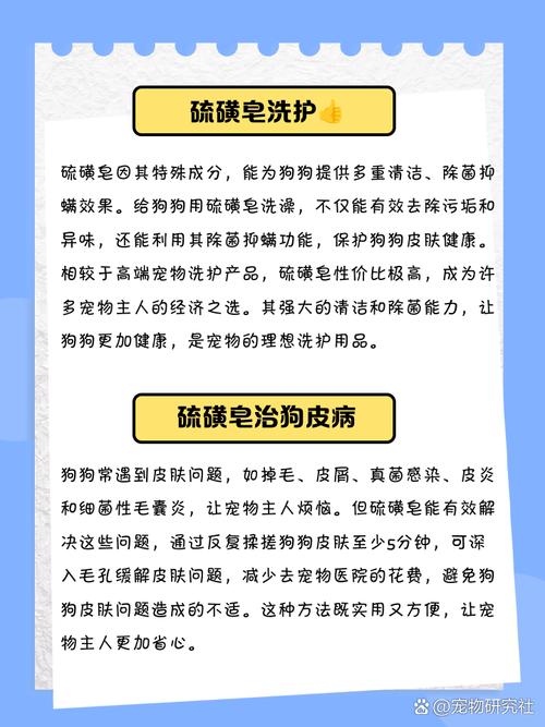狗狗洗澡比较好用什么香皂可以吗