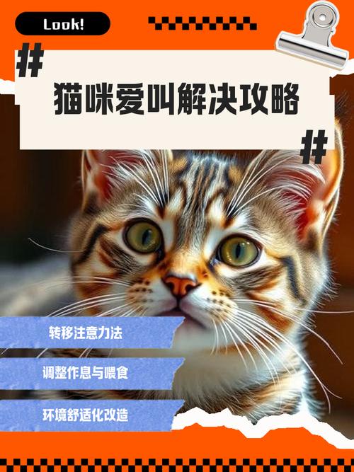 猫咪爱叫怎么办如何快速让猫不叫