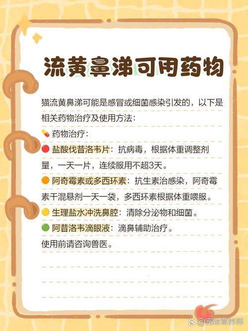 猫咪打喷嚏喷出黄鼻涕