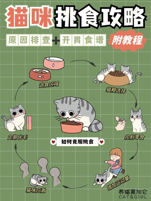猫不怎么吃东西怎么办