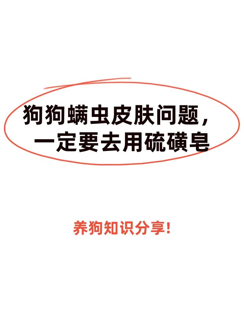 狗狗得了螨虫是否用硫磺皂洗
