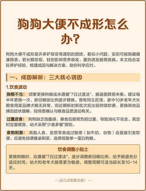 狗狗拉屎不成形怎么办