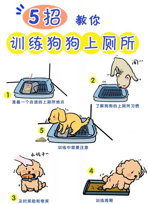 怎样教狗狗到家里的厕所拉屎和拉尿.