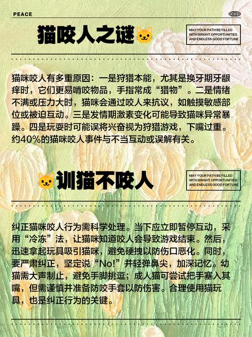 猫咪脾气差、爱咬人,该怎么教育?