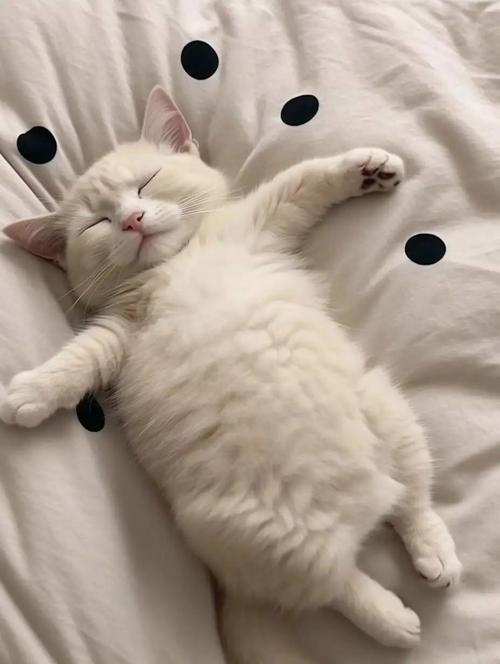 猫咪四脚朝天躺着并抖脚是什么原因?