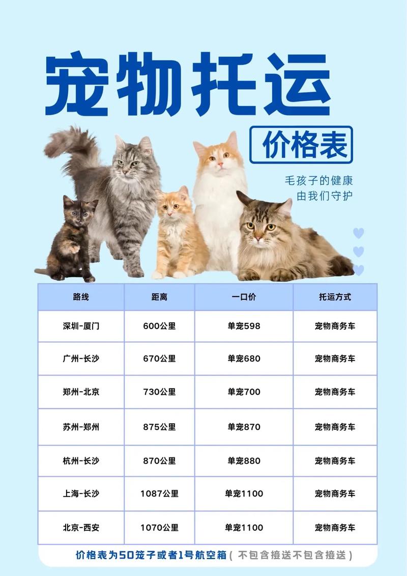 高铁托运猫要多少钱