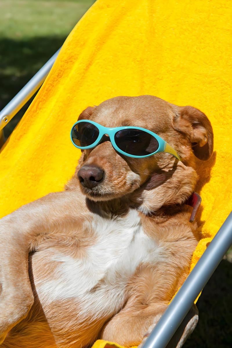 狗狗可以晒太阳吗?