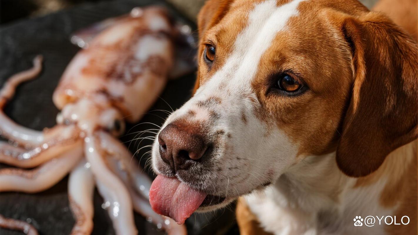 金毛寻回犬可以吃鱿鱼干吗?