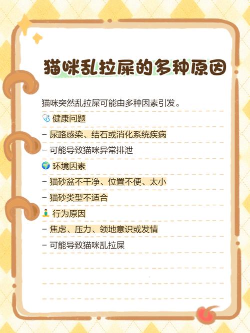 猫咪在家乱拉屎怎么办?