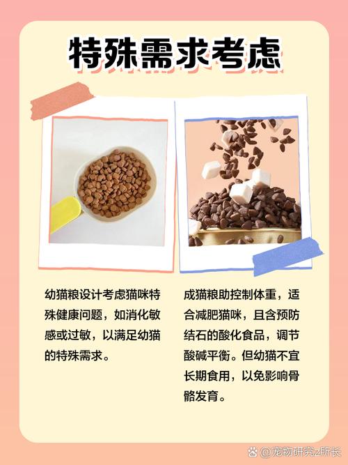 幼猫猫粮和成猫粮的区别有哪些?