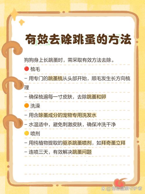 怎样除掉小狗身上的跳蚤?