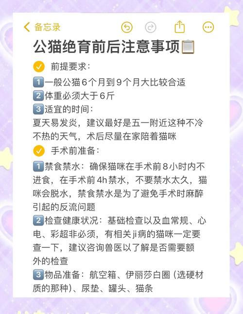 公猫绝育的最佳时间