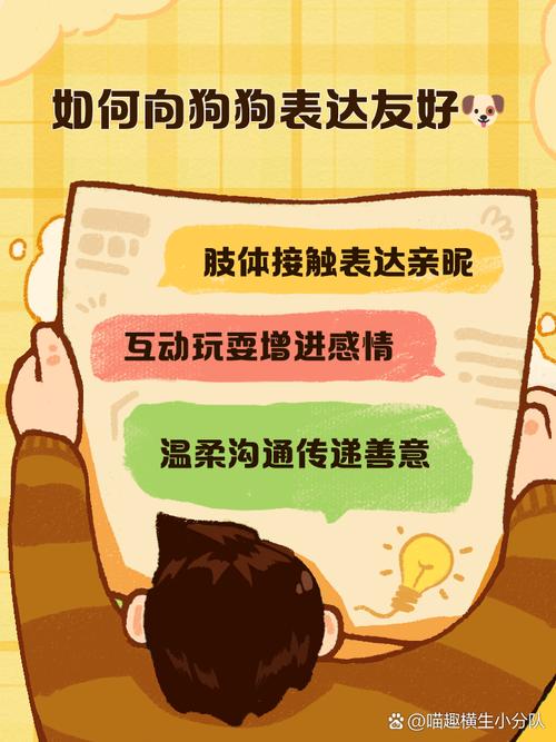 如何向狗狗表示友好