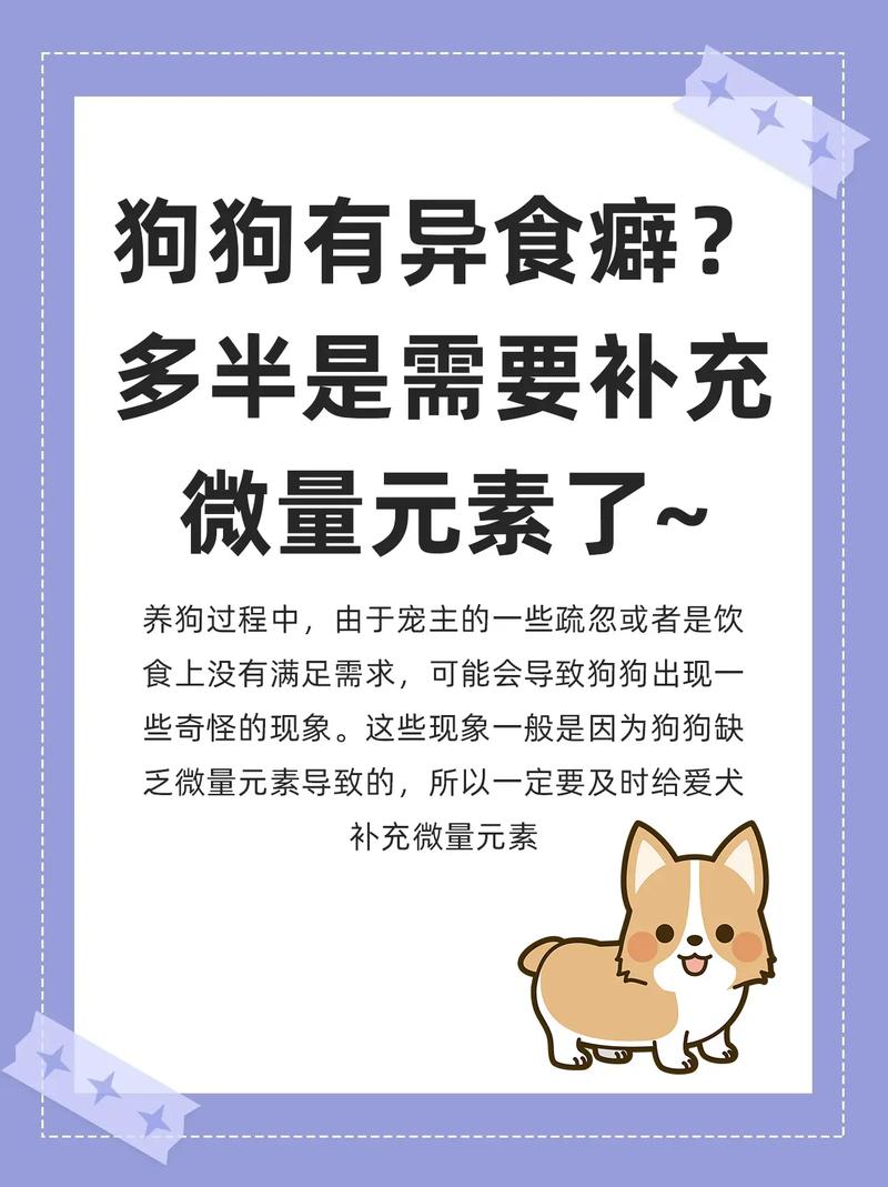 狗狗要不要吃“微量元素”?