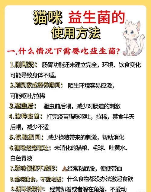 猫咪益生菌怎么吃