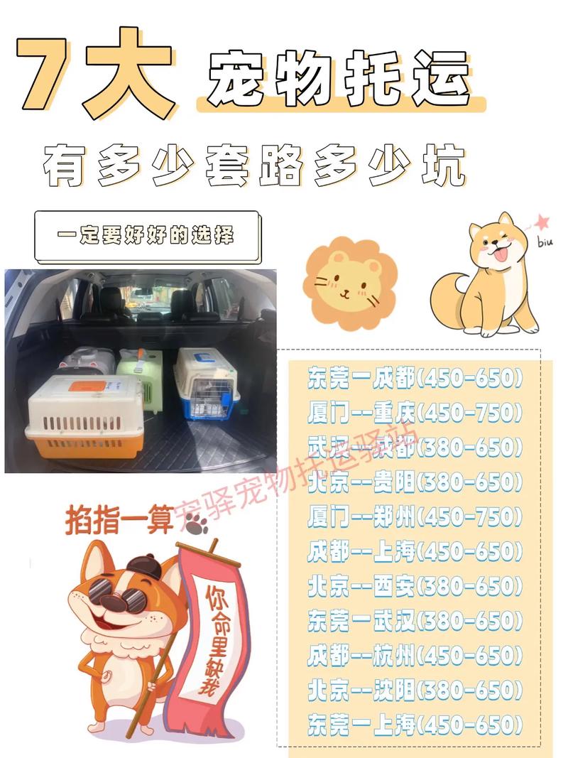 顺丰托运宠物费用标准?