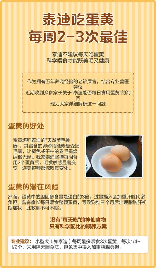 狗狗多久可以吃鸡蛋黄?