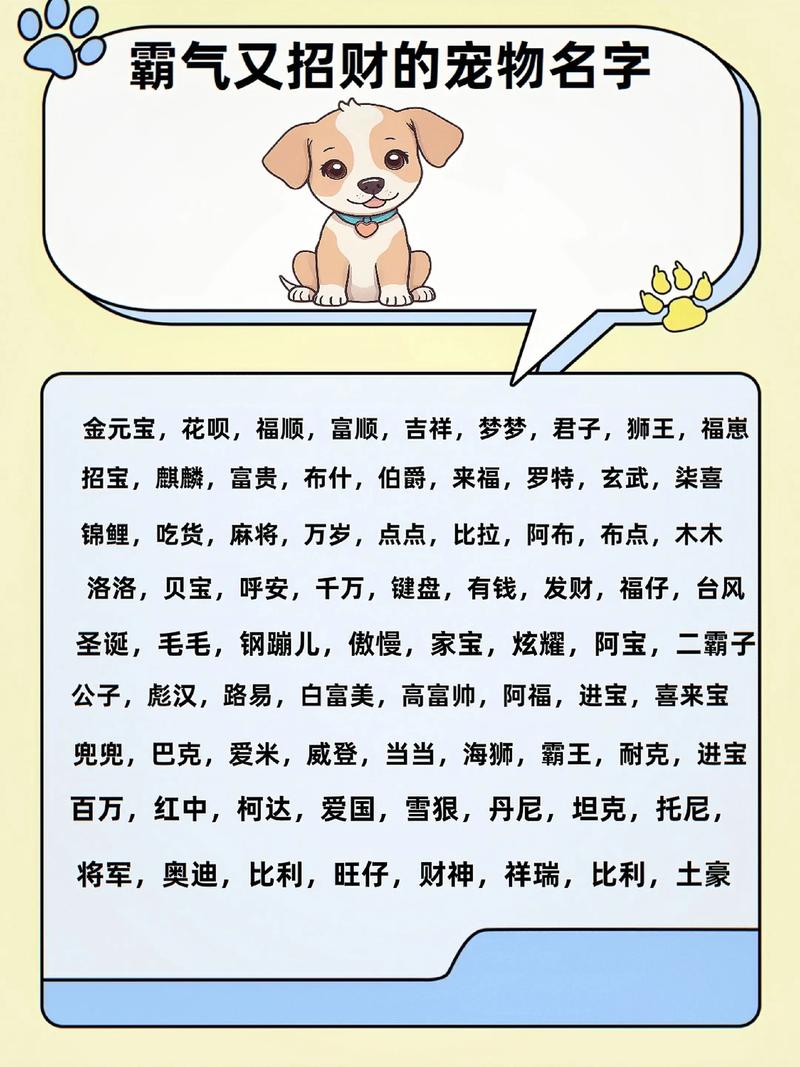 霸气网红的狗狗名字