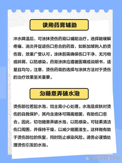 狗狗的爪子被开水烫了怎么办