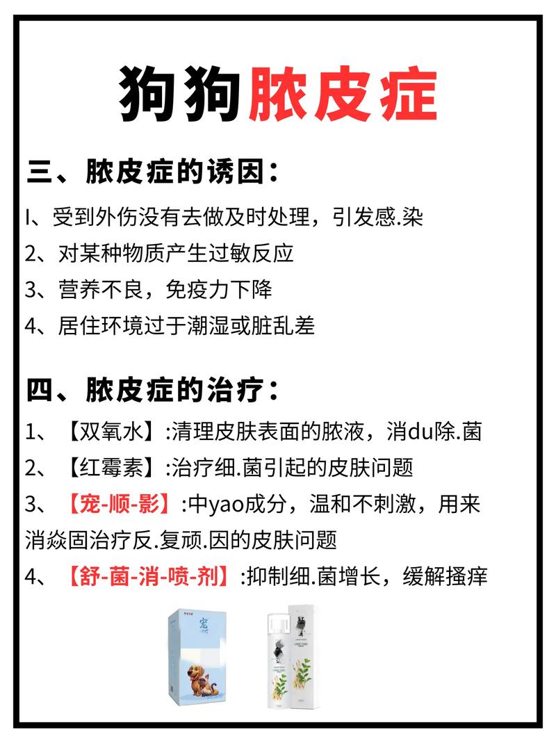 狗狗脓皮病的起因及治疗