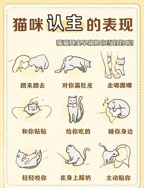 猫咪认主的5个表现你家猫咪会这样吗